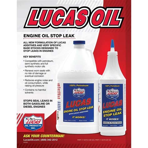 lucas oil stop leak review|Customer Reviews for Lucas Oil 32 oz. Engine Oil。